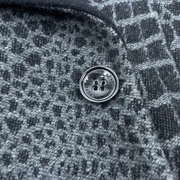 Patrizia Pepe Wool Cashmere Double Breasted Coat Gray Size 42/ S - Picture 7 of 10